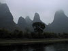 Lijiang River and hills near Guilin